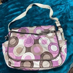 Coach messenger bag